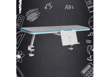 Полка с подставкой для книг (удлинённая) Fundesk SS16W