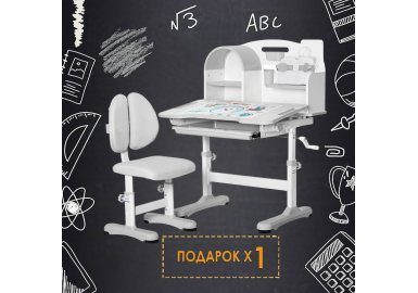 Комплект парта и стульчик Ergokids Fresco XL
