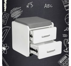 Мобильный шкаф FunDesk SS25 GREY