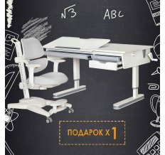 Комплект парта Mealux Montreal 2 Lite + кресло Ergokids Space Air