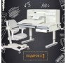 Комплект парта Mealux Montreal 2 + кресло Ergokids Space Air